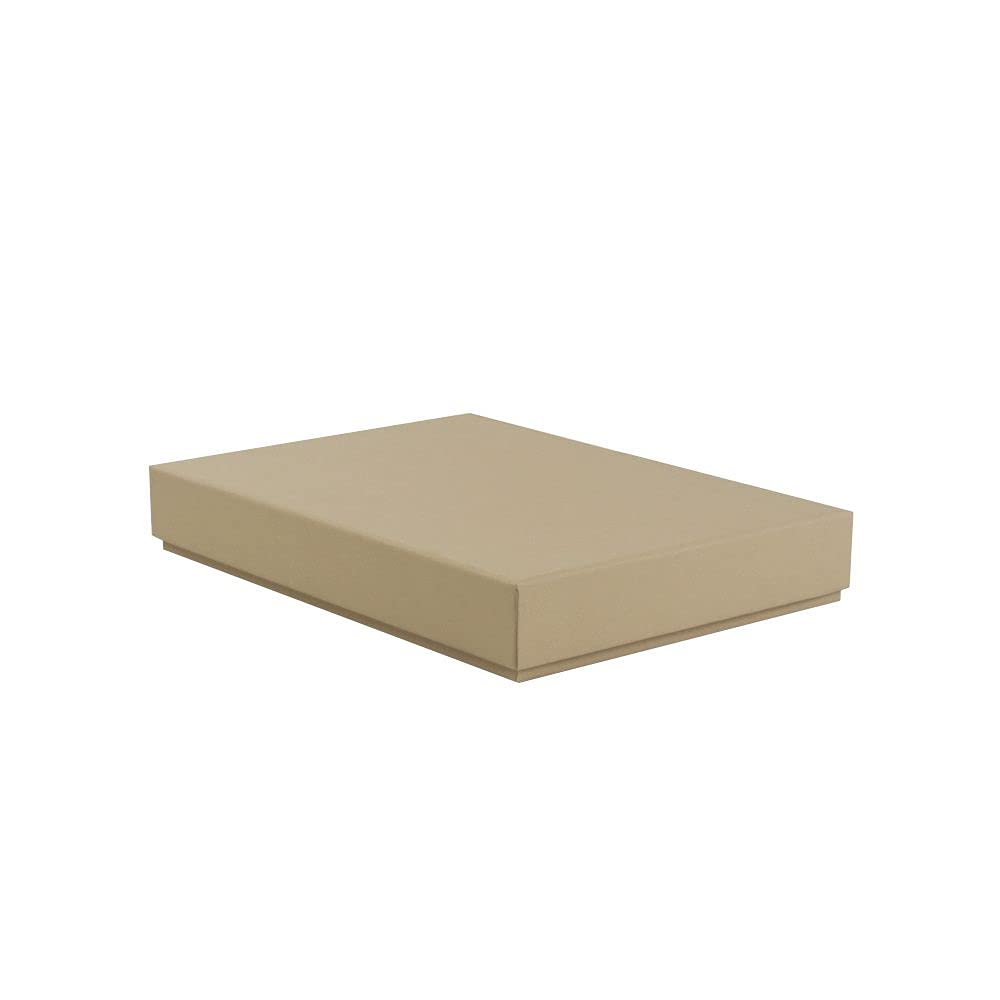 Packaging World A5 Luxury Rigid Presentation Stationery Gift Box 35mm (Kraft)