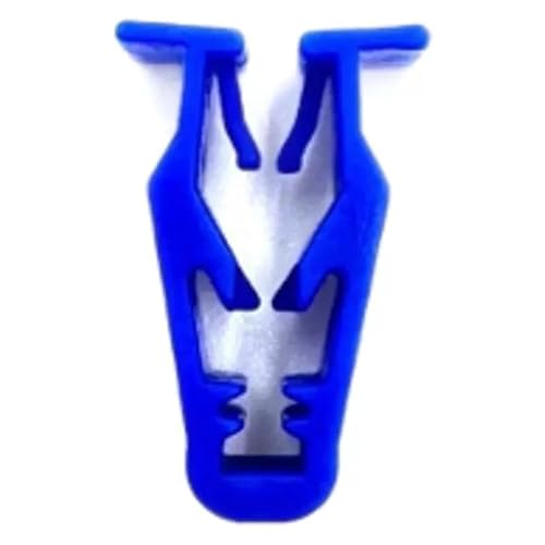 Clip de fijación para faros delanteros azul en pack de 100 unidades para talleres