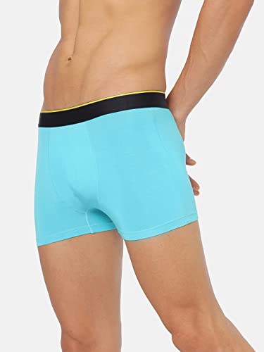 Image of Bummer Men's Modal Trunks (Pack of 1) (TRAQ01L Aquamarine L)