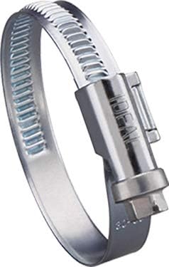 533050070051 50 to 70mm SS Non-Perforated Hose Embossed Clamp - Pack of 10