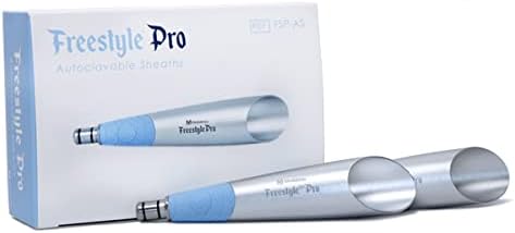 Medidenta Freestyle Pro Replacement Autoclavable Sheaths (2-Pack), Lightweight, Comfort Silicone Grip, Fully Autoclavable, Pack of 2