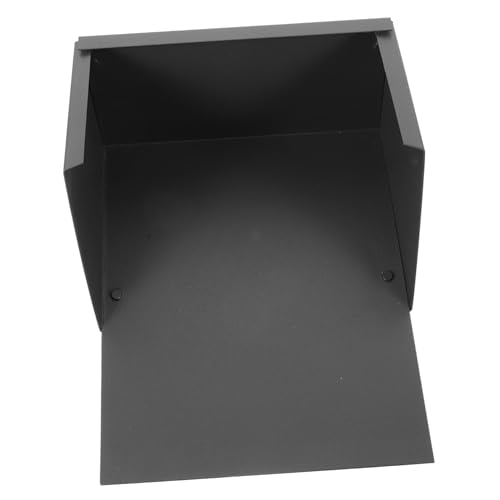 Hoement Bajante De Drenaje De Aleación De Aluminio Protección Contra Salpicaduras Recolección De Agua De Lluvia Exteriores Edificios De Villas Color Gris Profundo