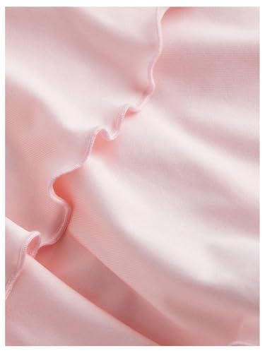 GORGLITTER Women's Bow Tie Side Mini Skirts Layered Ruffle Skirt Lettuce Trim Y2k Tennis Skirts4