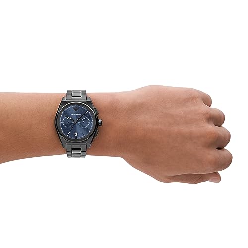 Image of Emporio Armani Gun-Metal Watch AR11561