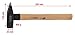 Fitters hammer, hickory handle, 800g