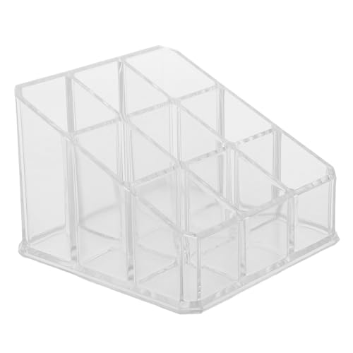 SHERCHPRY Soporte De Pintalabios y Brillo Expositor Vintage Mini Estuche De Maquillaje