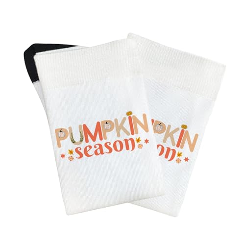 pumpkin season socks for son