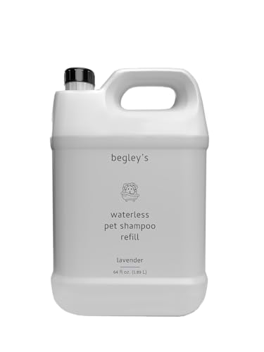 Begley's No Rinse Waterless Pet Shampoo, Bathless Cleaning, Deodorizing, and Odor Removal for a...