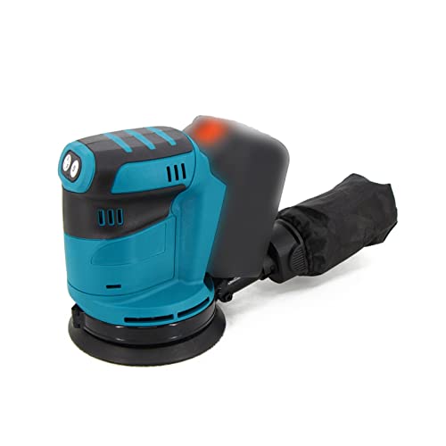 XZXXZSZ Motor de Cepillo 125mm, máquina pulidora inalámbrica, Amoladora Madera, lijadora, Coche eléctrica, Encerado Metal y