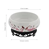 Zoom IMG-1 dechous vaso in ceramica bianca Zoom IMG-1 dechous vaso in ceramica bianca