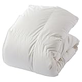 nishikawa 【 西川 】 羽毛肌掛け布団 シングル グースダウン93% 西川プレミアム ふんわり軽くて 暖か 掛け布団 羽毛の保温力をアップさせるフレッシュアップ加工 暖かさとフィット感を高める特殊立体キルト プラズマクラスターによるキレイな環境で生産 日本製 ホワイト KE04846053