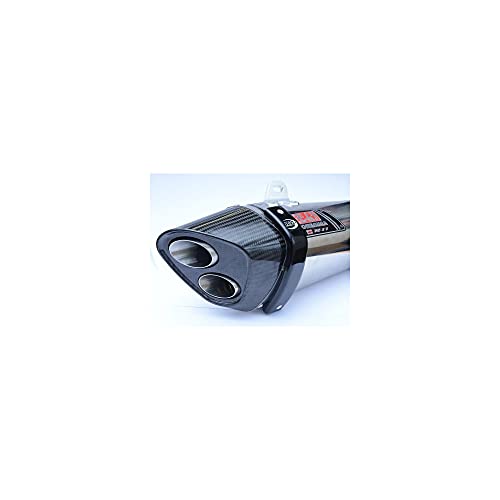R&G Racing Protector de Escape Yoshi R-11 accesorio anticaída silencioso moto negro