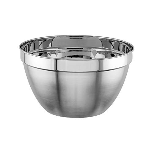 Vaso de acero inoxidable pulido 5 QT