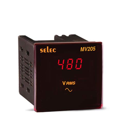 Selec MV205 LED VOLTMETERS, 72 x 72 mm (B07HFSHZYG) Amazon Price History, Amazon Price Tracker