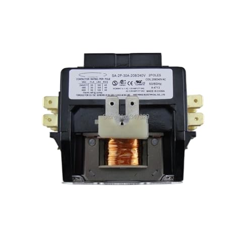 Contacteur SA-2P-30A-208/240V à 2 pôles pour système de climatisation domestique