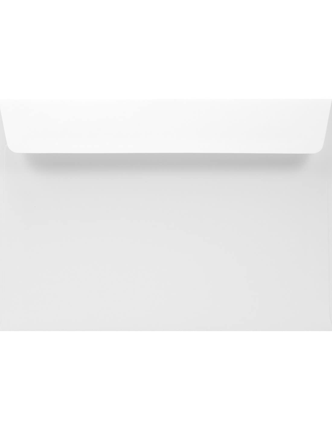 Netuno 500 sobres de color blanco C5 162x229 mm 120g papel de diseño elegante solapa recta cierre autoadhesivo sobres grandes para invitaciones cartas tarjetas documentos