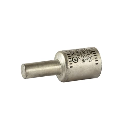 Solid Pin Terminal for Copper and Aluminum Conductors 300 MCM - 1 Count