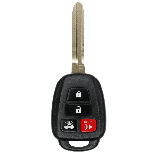Replacement Keyless Remote Head Key Fob for Toyota Tacoma 2016 FCC HYQ12BDP Part Number 89070-0R130 890700R130