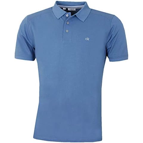 Calvin Klein Denim Blue Campus Polo Shirt Cover