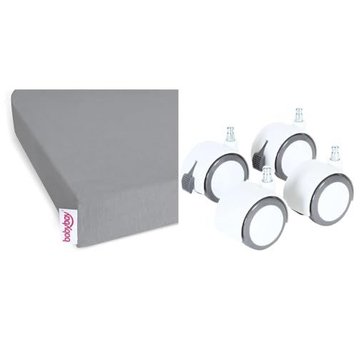 babybay Jersey Spannbetttuch Deluxe passend für die Modelle Maxi, Midi,...