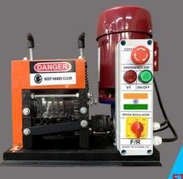 Automatic Electric Wire Stripping Machine For Scrap Copper Recycling,Stripping Copper, Aluminium, Rubber Wire Electrical Item Strong And Durable Carrieble BY RS TRENDING image 3