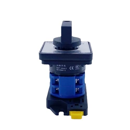 Interruptor de leva giratorio YMW26 selector trifásico con tres posiciones avance paro y retroceso 6