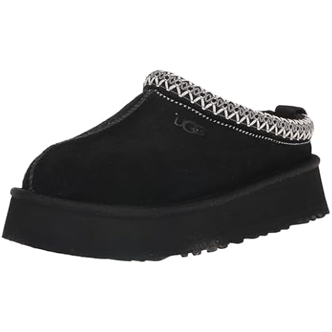 UGG Women's Tazz Slipper, Black, 8 Cover