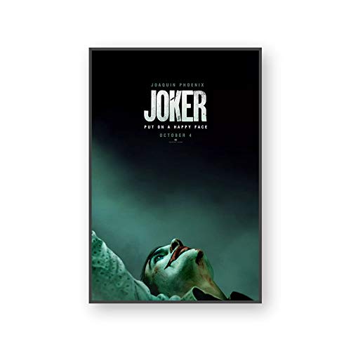 T-YIFUZX DIY Pintar por números Sin Marco Joker Wall Art Wall Movie Joker Joaquin para Aprender a impermeabilizar 40x50cm