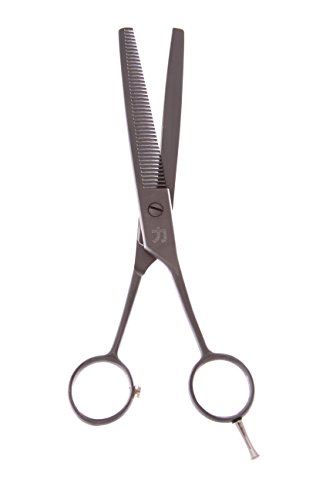 ShearsDirect 44 Tooth Thinner, 6.5, Matted Gun Metal ShearsDirect 44 Tooth Thinner, 6.5", Matted Gun Metal