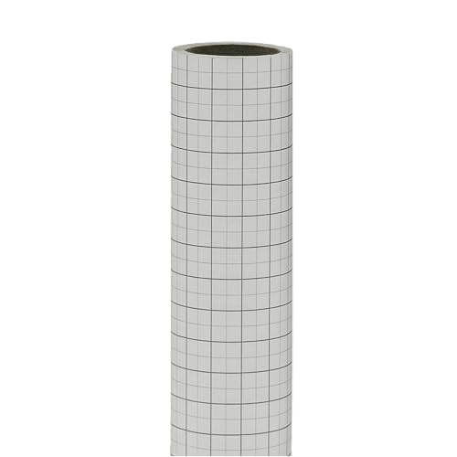 Nähmit - Papel de seda de corte cuadriculado para costura, ancho: 80 cm, 15 m, con cuadrícula de centímetros para cortes de costura, dibujo, dibujo - papel semitransparente