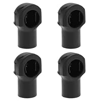 EMSea 4 Stück Gasfeder-Endstück Heckklappen-Gasfeder-Anschluss Kunststoff Zubehör für Kofferraum Motorhaube Auto-Umbau Wohnwagen M6 X 10,5 Mm für 10mm Kugelkopf