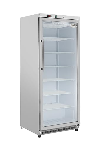 Image of KoolMore 21 Cu. Ft. Commercial Freezer with Glass Door in White - Manual Defrost (KM-FMD20WGD)