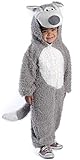 Princess Paradise Kids' Big Bad Wolf Deluxe Costume, Grey/White, 18M-2T