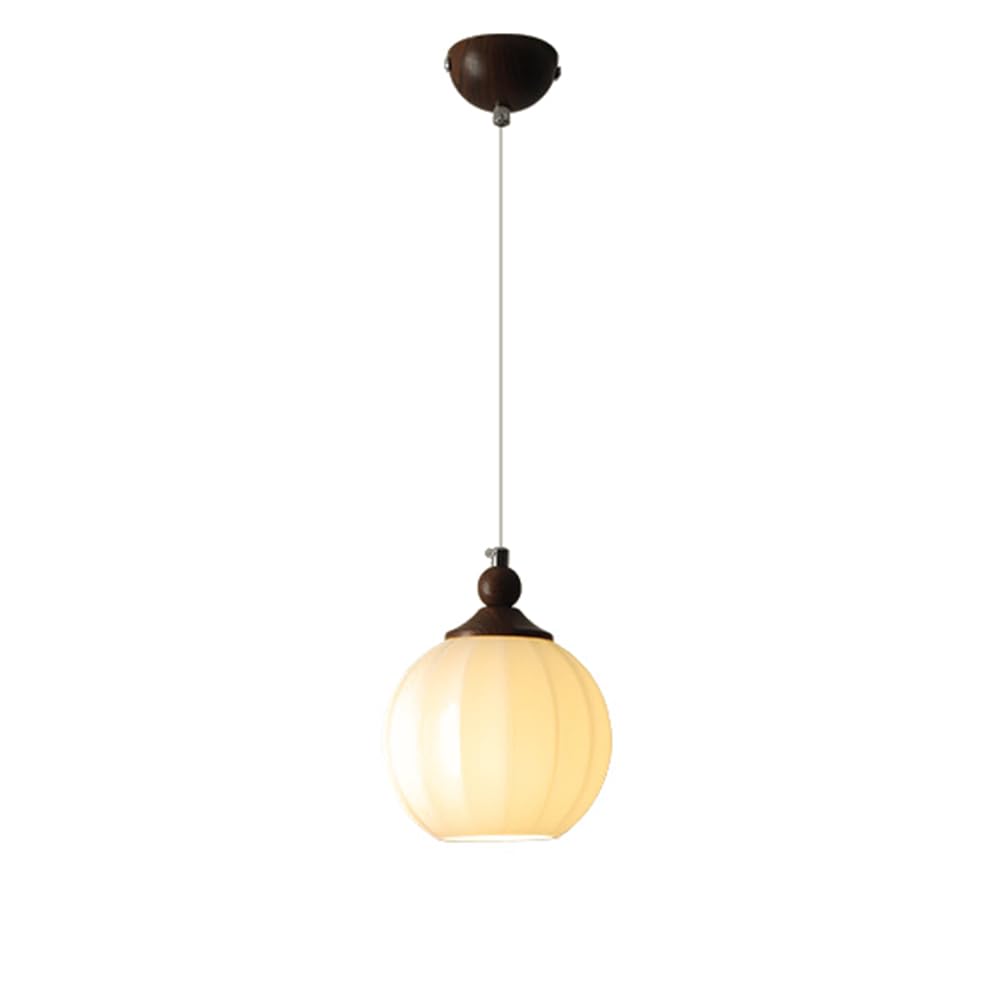 RSZCSMO Medieval Luxury LED Bedroom Bedside Chandelier Modern Minimalist 5.9-inch Living Room Dining Room Glass Chandelier is Suitable for Bar Cafe Hotel,Lighting Fixture