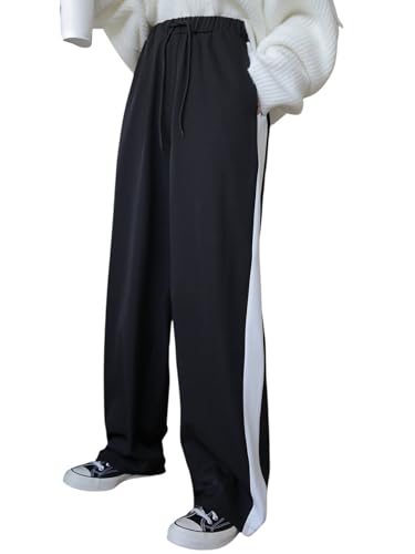 Image of dockstreet Women's /Unisex ONESOPEN Bottom Drawstring Pure Cotton Stretchable Baggy Jogger Pants || for Similar Baggy Look Order a Size or Two Large Than Your Usual Size