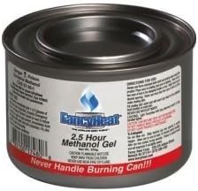 Sterno Methanol 7-Ounce Entertainment Cooking Fuel, 18 -Pack Gel Chafing Cans