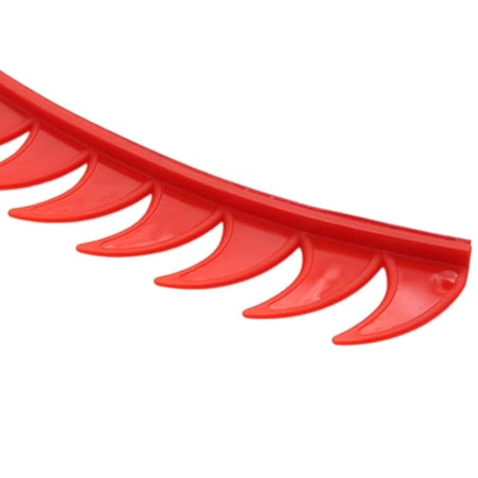 Punk Motorcycle Helmet Decoration Strip, Red