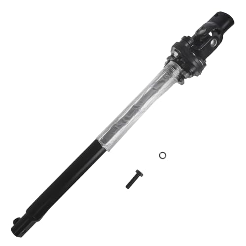 AUQDD Lower Steering Shaft w/U Joint Coupler Fit for 2005-2009 Land Rover LR3 /2010-2014 LR4 /2006-2013 Range Rover Sport (Steering Column Replace QMN500250 LR071147)