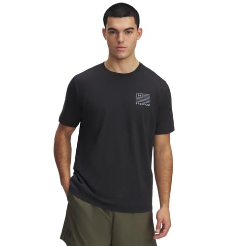 T-shirt Under Armour Freedom à manches courtes pour éviter la transpiration