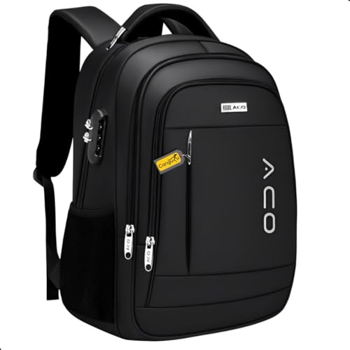 Mochila Bolsa Masculina Feminina Notebook Reforçada Anti Furto Semi Impermeável Escolar Faculdade Trabalho Viagem Resistente Executiva Cabo De Aço Saída Usb SAÍDA Fone DE OUVIDO (Preto)