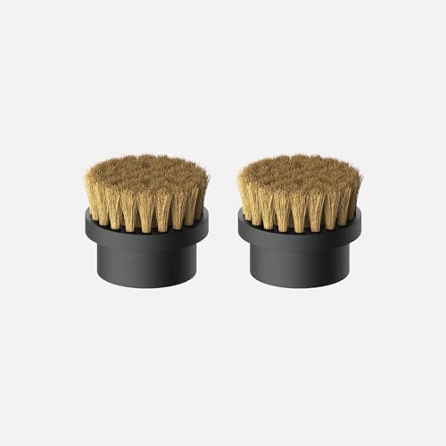 Image of HOTO 2 Pcs Replacement Sisal Brush Heads, for HOTO Grip Scrubber Only | For HOTO Grip Cordless Electric Spin Scrubber Only