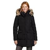 Eddie Bauer Women's Yukon Classic Down Parka, Black, Large