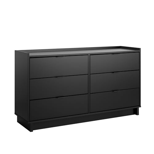 Prepac Simply Modern 6-Drawer Double Dresser for...