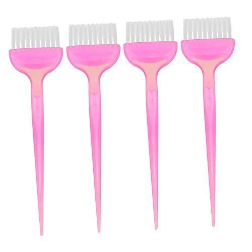 NOLITOY 4pcs Hair Coloring Brush Set Salon Dyeing Comb for Barbershop Home Diy Hair Styling