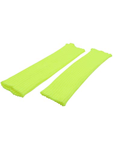 American Trends Leg Warmers for Women Girls 80s Ribbed Leg Warmer for Neon Party Knitted Fall Winter Sports Socks4