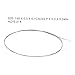 2pcs String Dulcimer Strings Dulcimer Parts Musical Instrument Part Mountain Dulcimer Hammered Dulcimer Musical Instruments Instrument Parts Replacement Parts Steel Wire