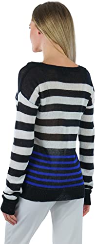 Image of ToBeInStyle Women's Classic Long Sleeve V-Neck Pullover Sweater