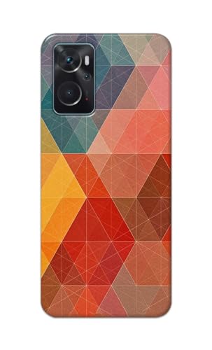 Image of Printed Hard Back Cover Case for Oppo K10 4G Back Cover (Crumpled Design) -1111