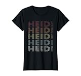 Einzigartiges Heidi Vintage Motiv im Retro Style. Lustige Überraschung für eine Mama, Mutter oder Arbeitskollegin mit dem Vornamen Heidi.