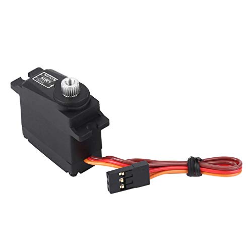 Servo para Coche RC, Digital, Waterproof, 17g, Accesorio de Engranaje Metálico, Compatible, High Precision para Camiones RC, Drones, Robots